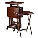 Winsome Wood 94828 Isabelle Snack Table, Walnut