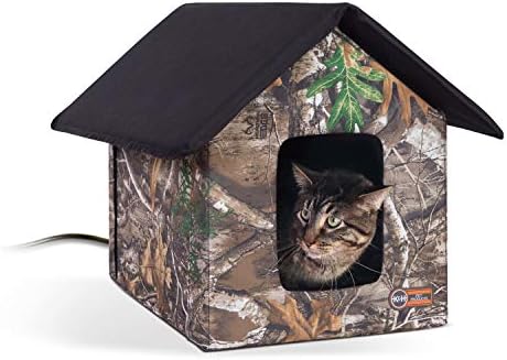 Toozey Heated Cat House for Winter, Indoor/Outdoor Cat House Weatherproof  with Pet Heating Pad, Providing Safe Feral Cat House for Cats or Small Dog,  Easy to Assemble Cat Shelter : Amazon.ca: Pet
