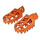 Motorrad Fußrasten für 50/65/85/125/150/250/400SX 250SXS/SXS-F/EXC/MXC/EXC-G/SX-F/EXC-F/XC/XC-F 450SX-F/EXC/XC-G/SX/SXS/SMR/EXC-G/MSX-G 525EXC/EXC-G/MXC-G/SX/SMR/XC-G Orange