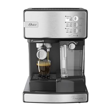 Cafeteira Espresso Oster Nova PrimaLatte Inox - 127V
