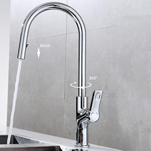 Grifo de cocina con rociador extraíble para evitar salpicaduras 5