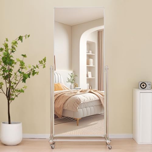 Amazon.co.jp: オーエスジェイ(OSJ) 姿見鏡 鏡 キャスター付き  