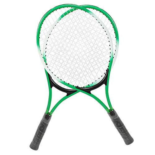 SunshineFace Ijzerlegering Kinderen Tennis Racket, voor Beginner Practice Racquet met bal en draagtas - Image 7