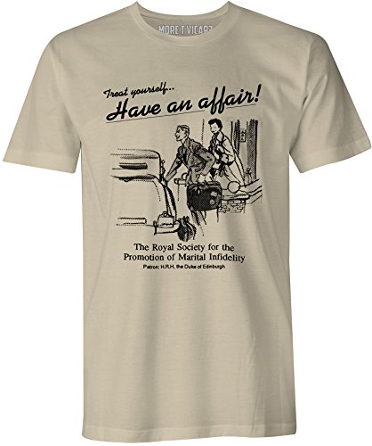 T-shirt à slogan homme manches courtes en coloris blanc cassé coupe large au design épuré