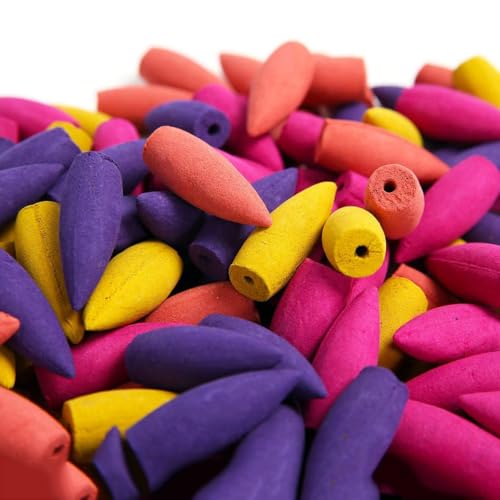Image of Ceramic Backflow Smoke Fountain Incense Holder for Home Decor Gifts with 10 Smoke Cones by Craftam
