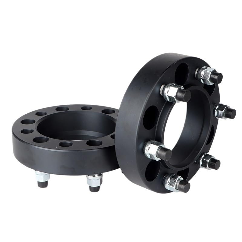 Adaptateur de roue 6 cosses M12XP1.5 d'épaisseur 20mm pour élargisseur de voie noir