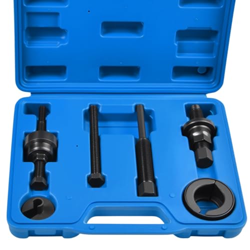 LEONTOOL Outil de retrait de poulie de pompe de direction assistée, ensemble d’outils d’extracteur/installateur de poulie de direction assistée, décapant et installateur de direction assistée