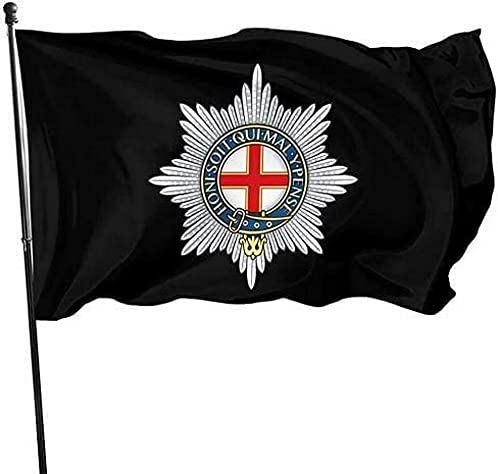 Coldstream Guards Flag 3x5 Ft Ourdoor Flag Single Sided Party Holiday Yard Flag Banner for Garden Patio Decor
