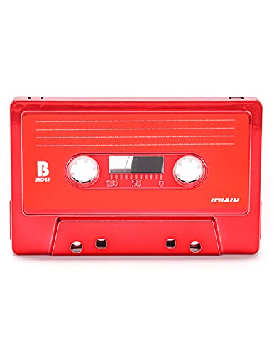 FYDELITY-Audio Cassette Tapes|Blank for Recording C-60 Minute Normal Bias|10 Pack|Mixtape: Red Steel Chrome