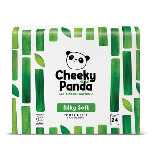 The Cheeky Panda Carta Igienica Bamboo | 24 x Rotoli...