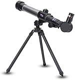 【EASY OPERATION】 - Set Einfache und leicht zu bedienen, installieren Sie innerhalb von Minuten, adustable Teleskop Winkel und lösen Sie die Schrauben Winkel einzustellen und festziehen, wenn Sie Ihre besten angle.Foldable Stativ finden macht es kompakt und tragbar.