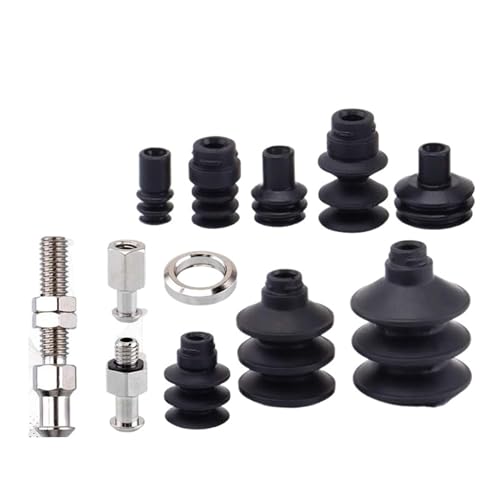 Ventosa multicapa ZP2-09JS con kit de anillos ZP2-14JN para un agarre neumático continuo