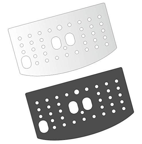 3 x Schutzfolie für DeLonghi Magnifica ECAM 21.116-21.117 - 21.118-22.110 - 22.113-22.320 - 230.13 - Abtropfblech - Tassenablage - Abstellblech