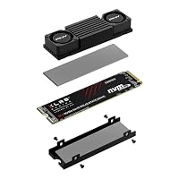 PNY CS3150 2TB M.2 NVMe Internal Solid State Drive (SSD) with Black Heatsink - M280CS3150HS-2TB-RB – Ansicht 5