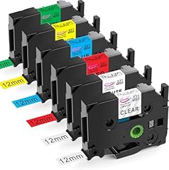 Black on White/Clear/Red/Blue/Yellow/Green