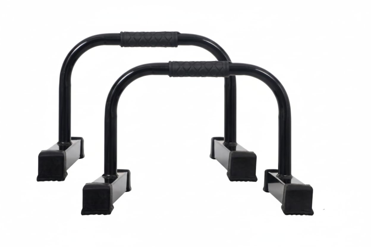IBS Professional Heavy-Duty Steel Parallette Bars – Ultimate Calisthenics & Dip Station