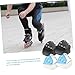 LIOOBO 2sets Protective Toe Caps for Roller Skates Toe Guards Universal Fit Easy to Apply Remove Skating Safety Essential 2pairs*2
