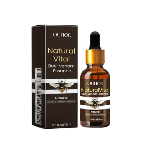 Bee Venom - Serum antiedad - Veneno de abeja - Serum facial contra arrugas y manchas de pigmento - Esencia hidratante para mejorar la piel y decolorar líneas finas
