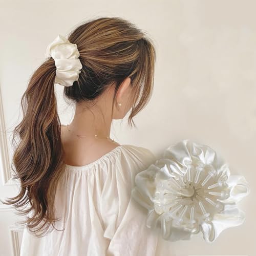 2 Piezas Pinzas Expansibles para Cabello con Diseño de Nido de Pájaro para Coletas y Moños miniatura 2