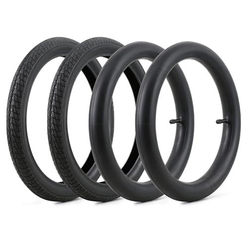 161.75 Tires and Inner Tubes 47-305 16x1.75 stroller wheels replacement tire Compatible with Revolution PRO/Flex/SE BOB 3-Wheeler(2Set)