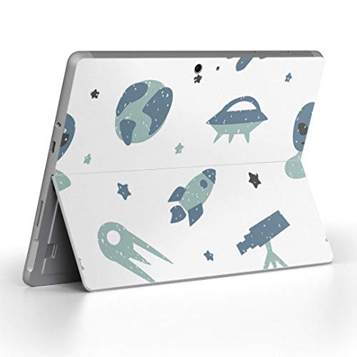 igsticker Surface Go/Surface Go 2 専用スキンシール サーフェス go シール スキン 保護 フィルム ステッカー アクセサリー 016080 宇宙 模様 かわいい
