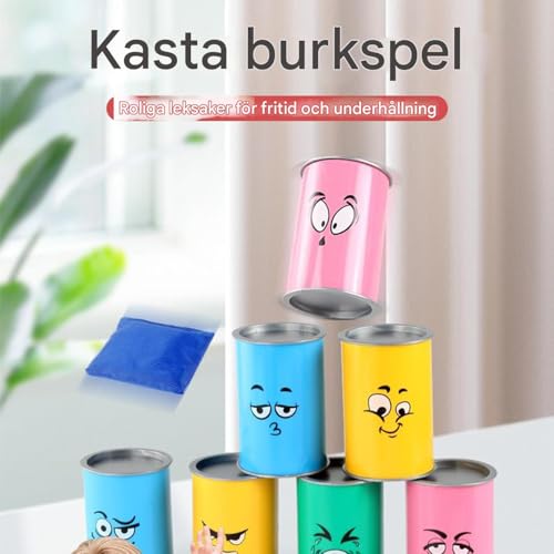 Jeu de lancer de pouf avec structure robuste et cibles de précision pour extérieur