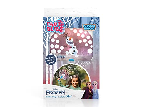 Bubble Magic FanBubs Olaf Theme|Thick Viscous Concentrate Solution Pouches with Hand Fan|Just Dip, Wave& Play|Bubble Maker|Best Birthday & Return Gifts for Kids 3yrs+|Outdoor Indoor Toy|Made in India (B0BQTXY3V5) Amazon Price History, Amazon Price Tracker