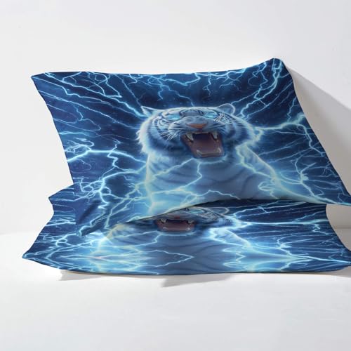 Housse de Couette 200x200 avec Fermeture Éclair Microfibre