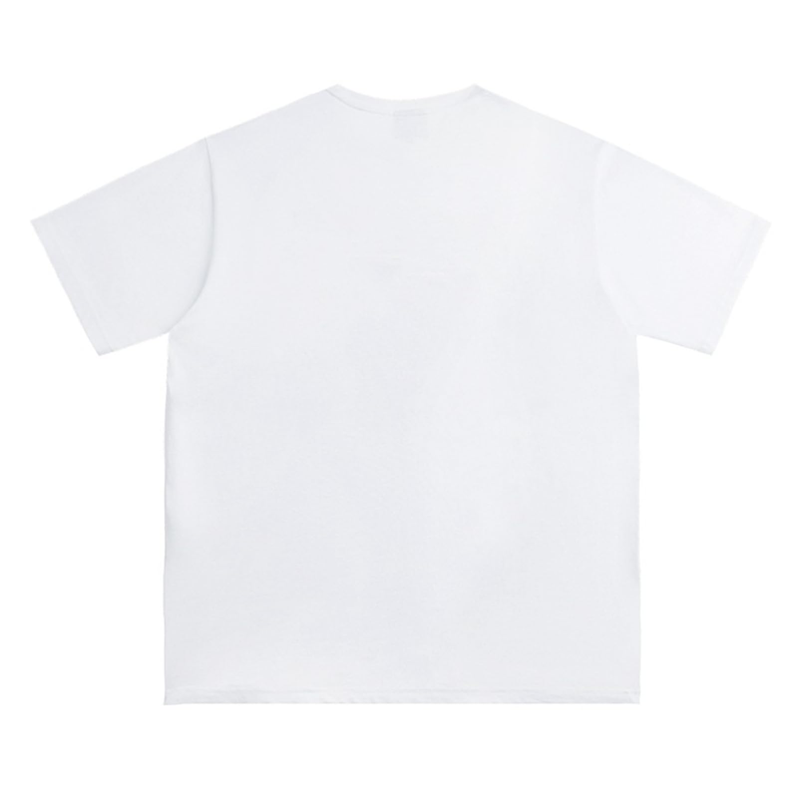 T Shirt Uomo T-Shirt A Manica Corta Unisex A Manica Corta T-Shirt-Nero -2XL