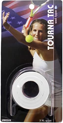 Overgrip Tourna Grip Tac XL Com 3 Unidades - Branco