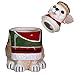 Pacific Giftware Red and Green Mexican Chihuahua Ceramic Decorative Storage Jar Container for Cookies Treats Snacks Cute Kitchen Counter Decor 10.25