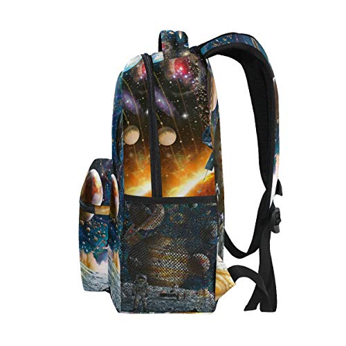 Galaxy Space Astronaut Backpack School Bookbag Daypack For Boys Girls 2021589 #TOP2