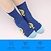 HUMAN FEELINGS Boys Cotton Socks Soft Novelty Socks Cute Floral Pattern 11-15 Years 5 Pairs