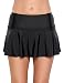 Lookbook Store Women's Black Bikini Bottm Swim Skirt Swimsuit XL (US 14-16)