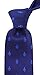 Scott Allan Fleur De Lis Tie | Navy Tie for Men | Dark Blue Neckties