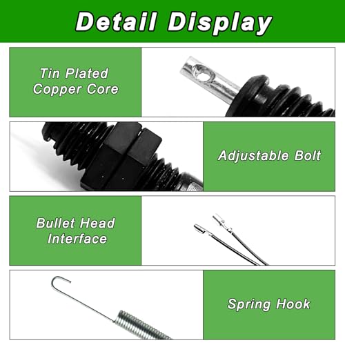 Universaler Motorrad-Bremslichtschalter mit Federsatz,Bremslichtschalter,Motorrad Schalter,Passend für Honda Suzuki Yamaha Quad Bikes ATVs Scooter