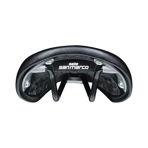 Selle San Marco Regal Short Full-Fit Dynamic, Gravel and Bikepacking Bike Saddle, with Manganese Bow Rail Frame - Image 4