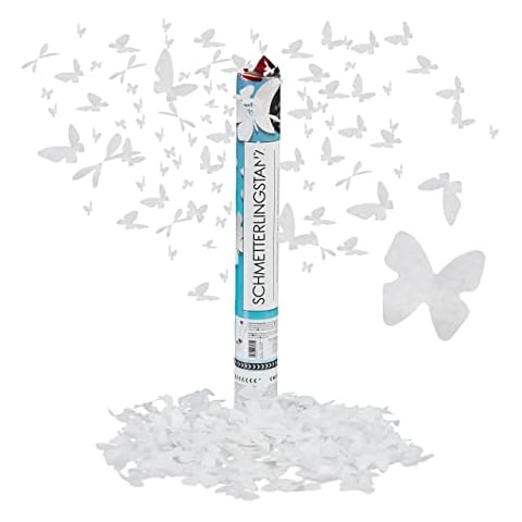 Cañón Confeti Mariposa para Bodas y Aniversarios Cover