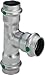 Produktbild T-Stueck SANPRESS INOX 2318 435844 54x22x54mm aus nichtrostendem Stahl