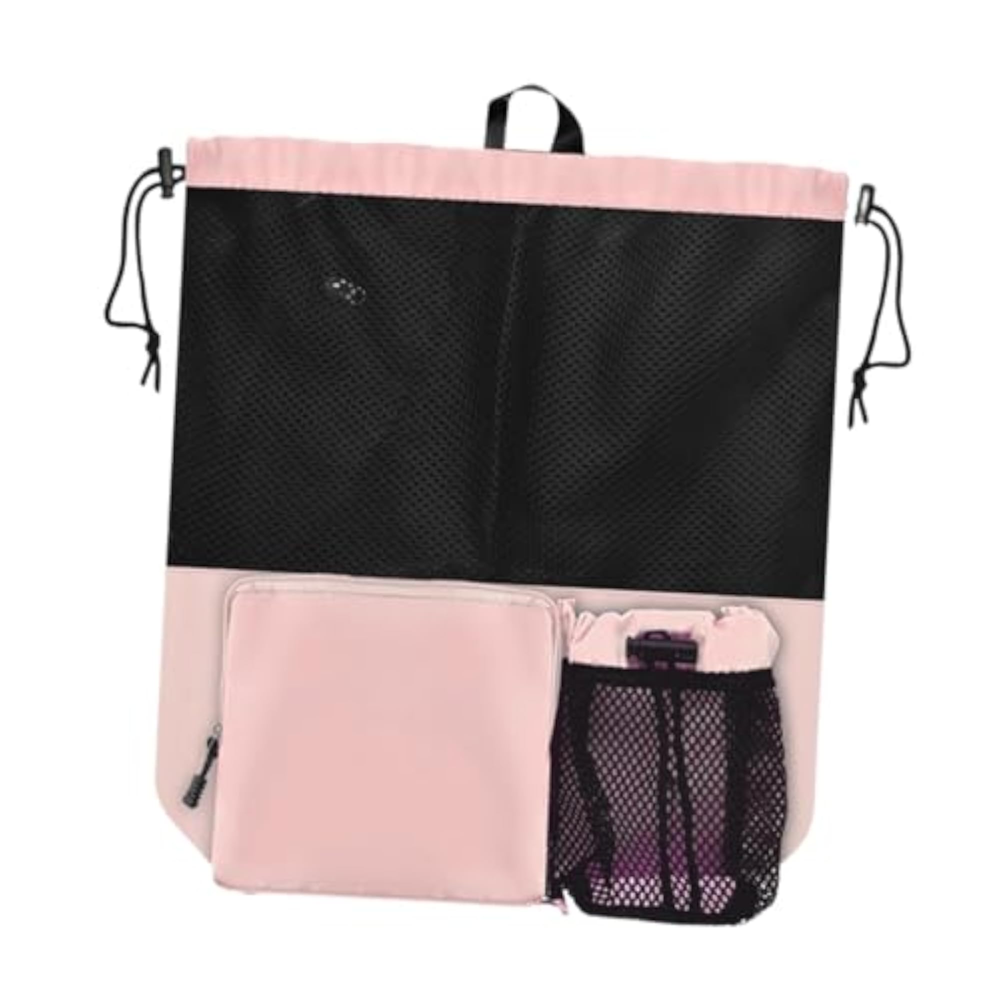 Mesh Drawstring Backpack for Travel & Gym