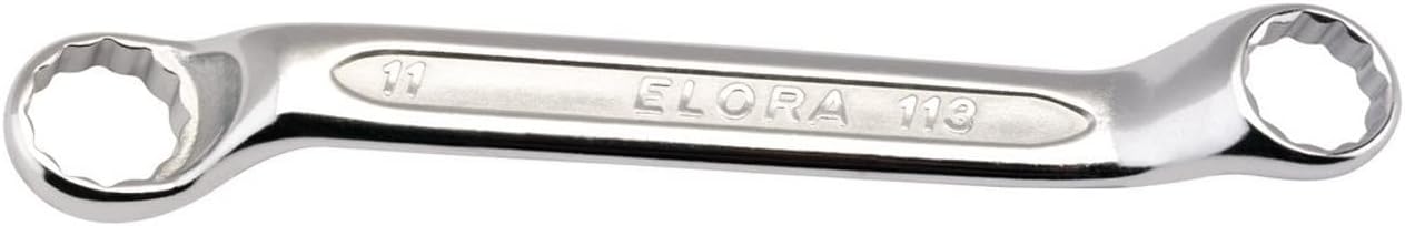 Draper 2620 Elora Midget Deep Crank Metric Ring Spanner, 10mm x 11mm