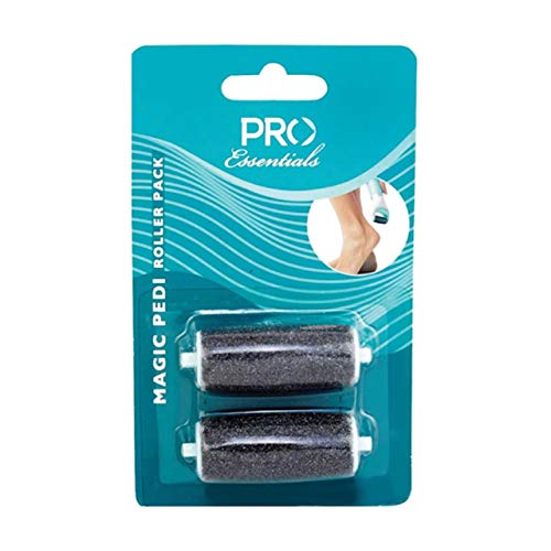 Image of PRO Magic Pedi Roller Pack - Replacement Refill Heads | Roller for Hard Skin & Callus Remover | Compatible with PRO Essentials Magic Pedi