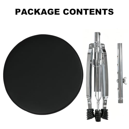 LeSage Drum Throne, Padded Height Adjustable Drum Stool Black by LeSage - Image 7