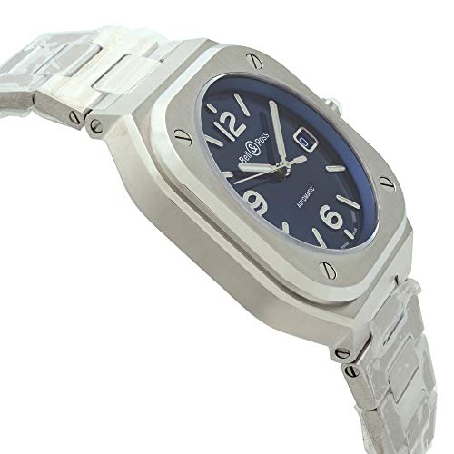 Bell & Ross Instruments Steel Blue Dial Automatic Mens Watch BR05A-BLU-ST/SST4