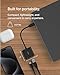 Belkin Connect USB-C to Ethernet + Charge Adapter 100W w/Gigabit Ethernet Port and USB-C Port - 10/100/1000 Mbps for Fast Internet Connection - Compatible with iPhone 17, Samsung Galaxy S25, & More