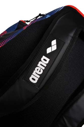Image of ARENA Spiky III Backpack 45 Swimming Athlete Sports Gym Rucksack Large Training Gear Equipment Swim Bag for Men and Women, 45 Liters, Halftone