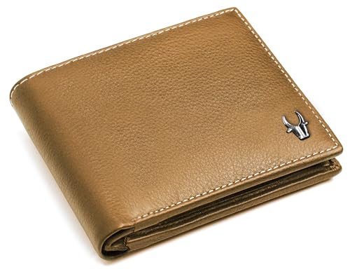 Image of WildHorn Genuine Leather Wallet for Men | Slim Bifold Wallet with RFID Blocking | Multiple Card Slots & Coin Pocket | Premium Leather Mens Wallet