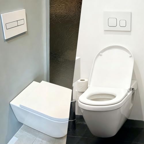Plaque de commande WC de rechange pour réparer facilement une chasse d'eau cassée