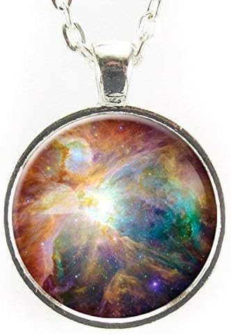 CellsDividing Orion Nebula Galaxy Pendant Necklace