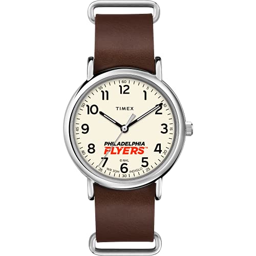 Montre homme Timex NHL 40 mm : le style supporter discret sans plastique ni look enfant